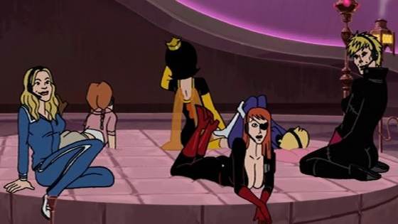 One for the Ladies! (Caution Sexist Alert!)
Which Venture Bros. Female Character will you be? Will you be the Super-scientist Tara Quymn? Maybe you'll be sorceress in training Triana Orpheus,  or O.S.I. agent Amber Gold? Take the quiz and find out.