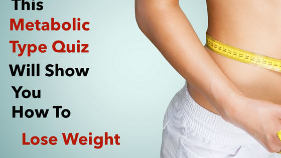 Weight loss is a daily struggle. Why is that some people are skinny and some people are fat? It turns out...we're all built differently and therefore need to follow different diets in order to lose weight and gain optimal health. According to Dr. Oz, there are three metabolic types. Which one do you fall under? A...B...or C? Find your optimal diet and lose weight for good. Take this quiz to find out!