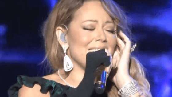 Someone needs to call her voice coach! 