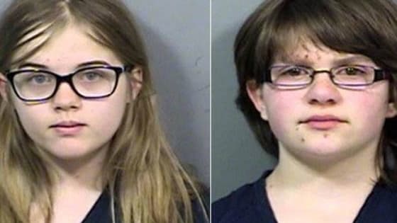 The teens were 12 at the time they tried to "sacrifice" their classmate to an internet-meme by stabbing her 19 times.