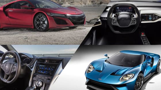 Which high-dollar exotic car would YOU rather own, the Acura NSX or Ford GT?