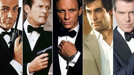 Sean Connery, George Lazenby, Roger Moore, Timothy Dalton, Pierce Brosnan or Daniel Craig? Vote for the best 007 actor.