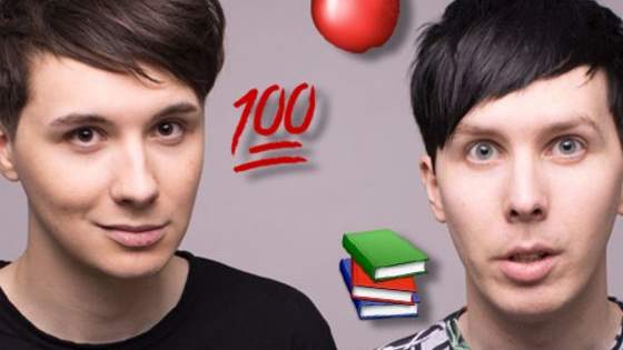 One of them made it to the final round of a British gameshow, the other one is Dan Howell. ;)