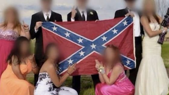 A group of Colorado teens recently posed for a prom photo holding guns and a Confederate flag. Many are calling the photo racist and insensitive, while others believe it is an expression of free speech. Do you think this photo is racist?