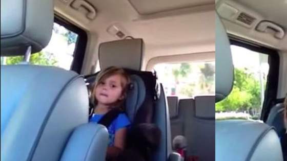 Adam Levine of Maroon 5 married Victoria's Secret Angel Behati Prinsloo last year, but this little girl is having none of it.