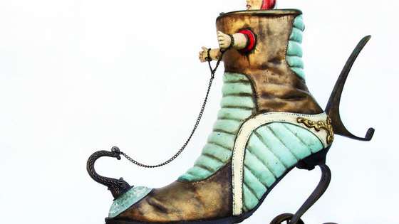 Each shoe has a story.