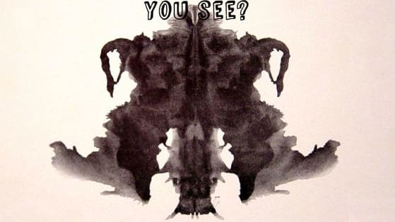 This ink blot test will determine your attention span.