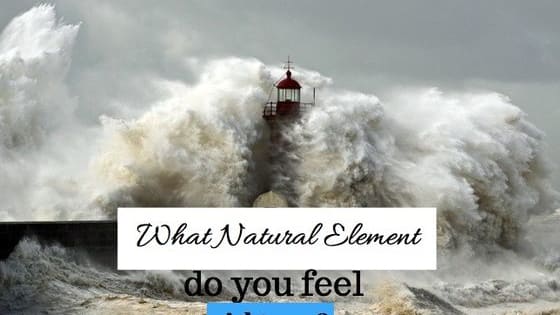We are always changing like the weather, the wind and the fire but what are you feeling right now? What natural element transmits your internal state of mind? 