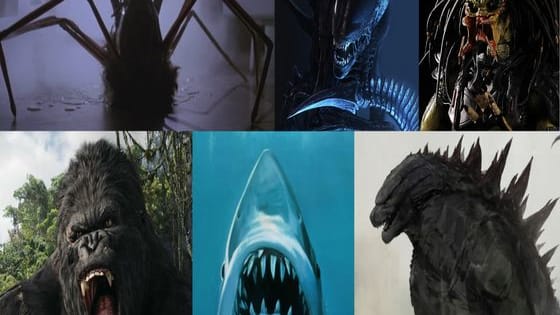 Jaws, Godzilla, King Kong, The Thing, the Xenomorph, or the Predator... Which of these six movie monsters would you be? 