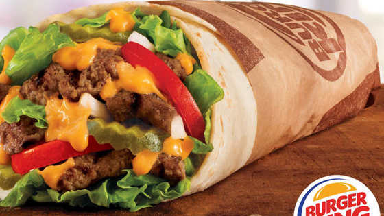 It's a Whopper Burger...as a burrito!