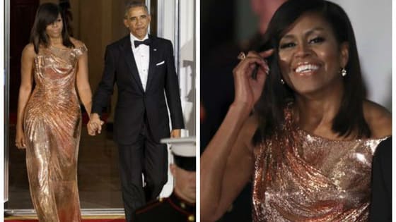 Michelle Obama recently wore her last state dinner gown. Which of her looks has been your favorite?