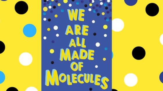 Do you know the covers of YA novels well enough to spot them underneath the polka dots of 'We Are All Made of Molecules'?