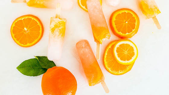 Want a cool summertime snack that's just as gorgeous as it is delicious? Try these 2-ingredient citrus stained glass popsicles, straight from Lauren Conrad's blog!