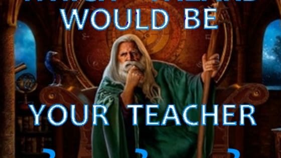 Which famous wizard would be your ideal instructor? Gandalf, Ged, Harry, Merlin, Raistlin, or Rincewind? Let's find out!