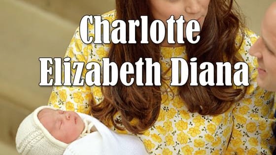 Congratulations to The Duke and Duchess of Cambridge, William and Kate and all of the Royal family on the birth of Princess Charlotte Elizabeth Diana! She's adorable! 