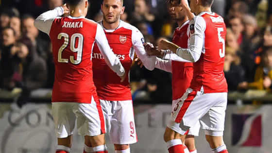 Alexis, Lucas or Walcott - which was your favourite?