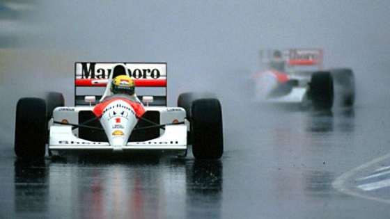 With huge storms and torrential rain playing a pivotal role in a dramatic F1 world title decider in Austin last year, we take a look back at some of the most spectacular F1 races to have taken place in the wet stuff.