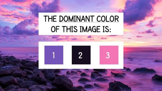 According to a scientific colorblind test, every person has one color which dominates his vision. Which one is yours and what does it say about your personality? 