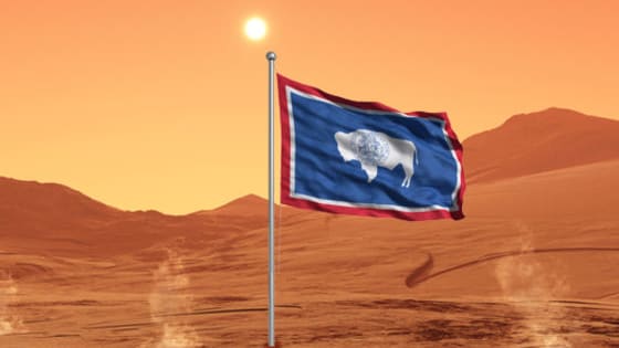 Wyoming has had the slogan "Like No Place on Earth". Well, Mars is like no place on earth except for Wyoming.