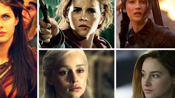 Are you the half blood-Annabeth, the Mockingjay-Katniss, the divergent-Tris, the dragon-Daenerys or the wizard-Hermione?