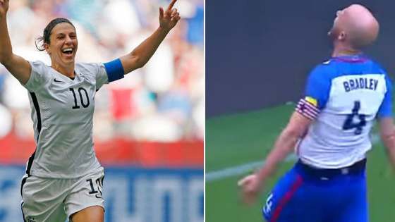 U.S. national team stars Michael Bradley and Carli Lloyd have now each scored unforgettable long-range goals. Which one made you scream the loudest?