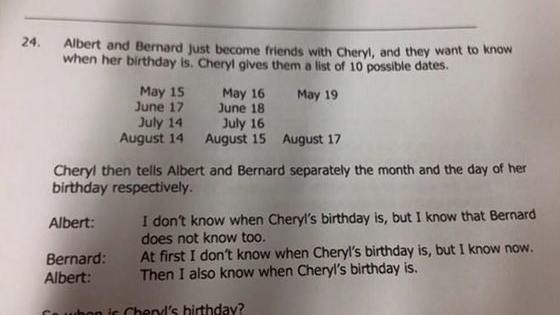 What's the answer? Let us know in the comments! 