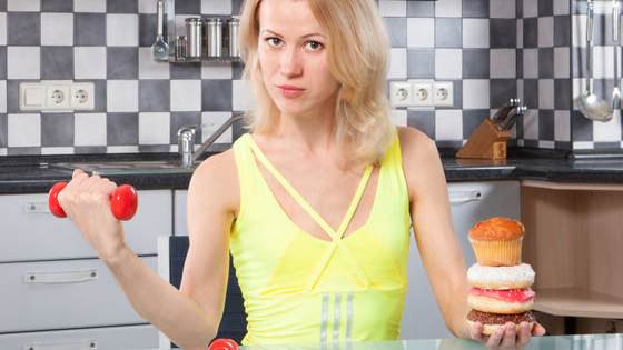 Click to see what the caloric equivalence of your workout is in food! 