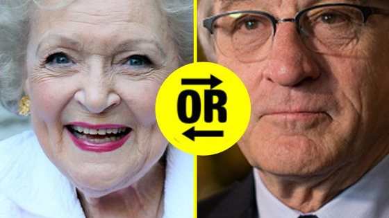Which famous old person is exactly like you?! 