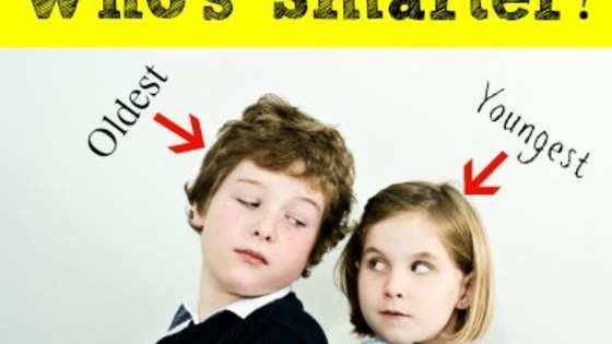 Studies have shown that the oldest child tends to have a higher IQ and greater general knowledge. Let's test this theory out. . .