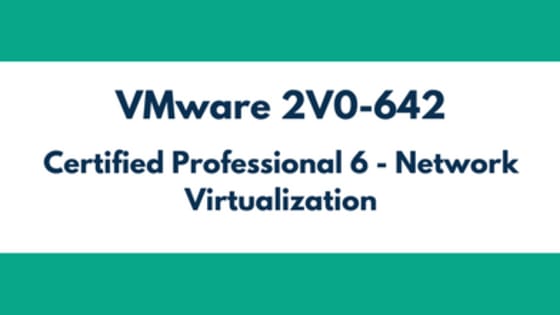 Start your Preparation for VMware 2V0-642 and become VMware Certified Professional 6 - Network Virtualization (VCP6-NV) certified with vmexam.com. Here you get online practice tests prepared and approved by VMware certified experts based on their own certification exam experience. Here, you also get the detailed and regularly updated syllabus for VMware 2V0-642.