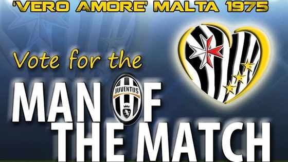 Juventus Club DOC Vero Amore Malta 1975