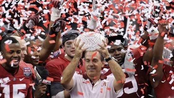 Alabama has won 5 National Championships under Nick Saban, now see if you can match these facts to the championship team!