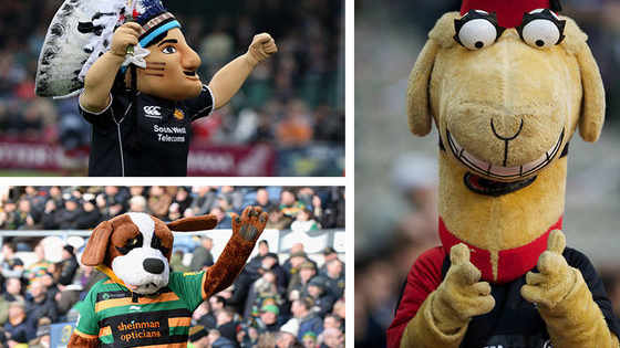 Every fan who’s ever been to a game will notice that there are several giant mascots parading around the stadiums.

They interact with fans, pose for pictures with kids and are just downright adorable.

While we may all have seen these furry characters in passing, it’s certainly a lot tougher to name them.

Here you can put your Aviva Premiership mascot knowledge to the test.

We don’t think anyone will get 12/12, see if you can prove us wrong: