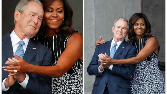 Michelle Obama and George W. Bush may have different political views, but these two are presidential pals. How inspired are you by their bi-partisan friendship?