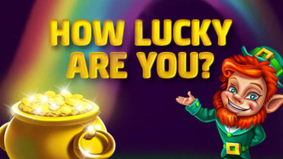Ever wondered if you are a lucky person? Play this quiz and find out.
Go Now!

http://slo.to/HowLuckyAreYou