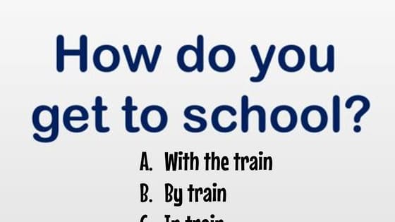 Let's see if English is your first or second language.