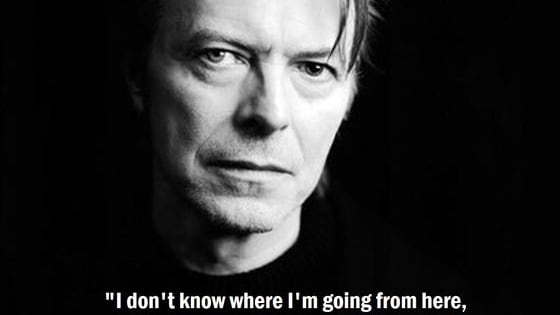 "David Bowie died peacefully today surrounded by his family after a courageous 18 month battle with cancer".
