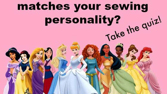 Which Disney Princess describes your sewing personality?