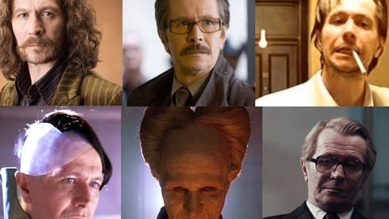 Gary Oldman is like a chameleon in his different roles. Which one do you share the most in common with? 