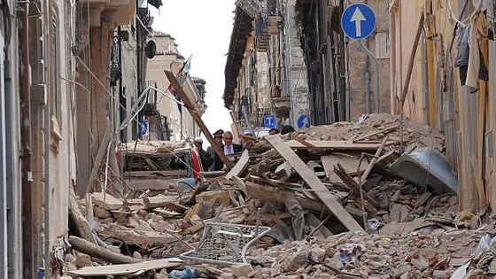 The Earthquake shook the central region of Italy, seventy three people have died