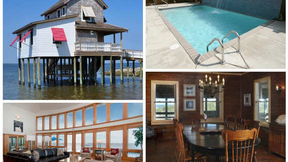 Unique features and amenities like you've never seen before... take a look at these incredible beach homes available for rent on the OBX!