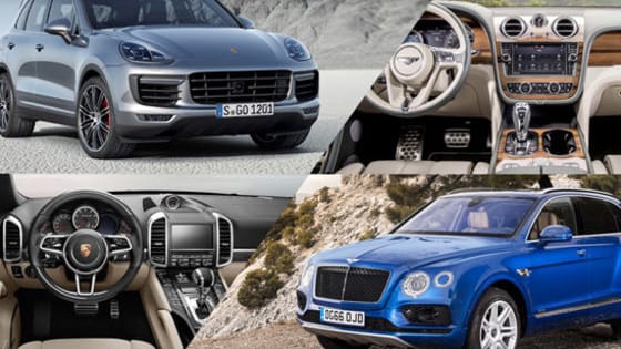 Which luxury SUV would YOU rather have, the Bentley Bentayga or Porsche Cayenne Turbo S?