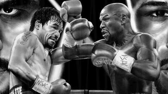 Floyd Mayweather and Manny Pacquiao prepare to go head-to-head on Saturday night