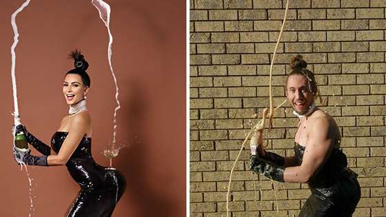 Mark Udovitch, a radiologist decided to grow out his hair so he could donate it, but then he got one more idea to help raise awareness further before he shaves it off, and these are the hilarious results...