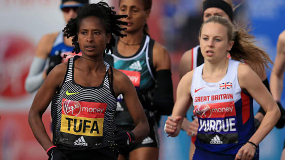Ethiopian Tigist Tufa is one of the three women representing her country in the marathon race in Rio this year.