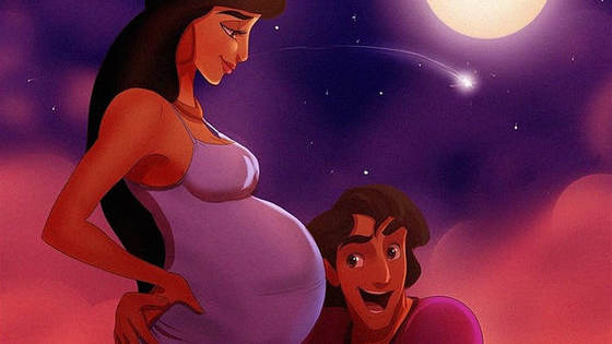 Ein Künstler verpasste diesen Disney-Ladys ein besonderes Makeover - ein Mamaover. 