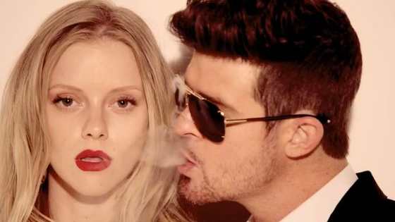 After Marvin Gaye’s children won their long-running "Blurred Lines" lawsuit against Robin Thicke, Pharrell and T.I., they now want to stop all sales of the song . What do you think? Is it too much? 