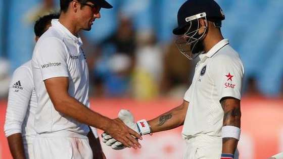 Watch what happens when Virat Kohli gatecrashes the Three Lions' festive season bash