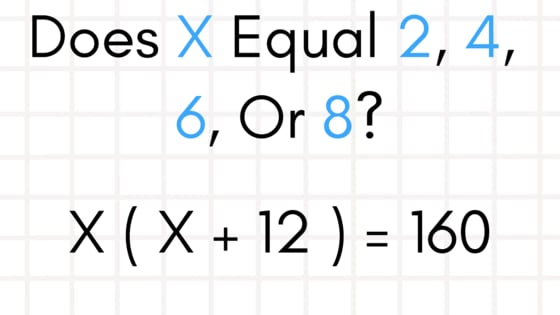 The answers are 2, 4, 6, or 8, but do you have what it takes to figure out which solves each problem? Test yourself here!