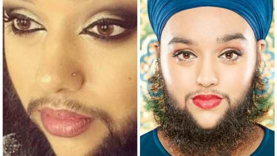 Harnaam Kaur, a 25-year-old British model, has a medical condition that causes a lot of extra facial hair growth. She's totally embraced the beard, but what do you think about it?